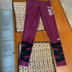 PINK yoga pants. Size small.